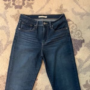 Levi’s high rise straight